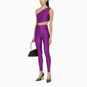 The Andamane Purple Symmetrical Close Fitting Jumpsuit