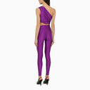 The Andamane Purple Symmetrical Close Fitting Jumpsuit