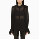 La camicia semi semi trasparente di Andamane Black