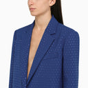 La giacca oversize blu elettrica di Andamane Guia