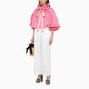 Patou Shirt With Pink Balloon Sleeves