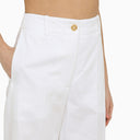 Patou White Structured Trousers