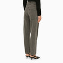 Patou Anthracite Denim Boyfriend Jeans