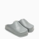Yume Yume Grey Leatherette Truck Mules