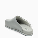 Yume Yume Grey Leatherette Truck Mules