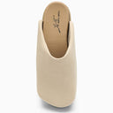 Yume yume beige mules truck in lederenette