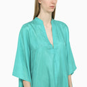 The Rose Ibiza Light Blue Tunica Long Dress - Balardi