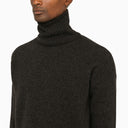 Ami Paris Grey Wool Turtleneck
