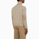 Ami Paris Taupe Taupe Wool Turtleneck
