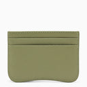 Ami Paris Olive Green Leather Paris Paris Card Case