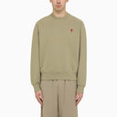 Ami paris ami de coeur sage green tripheck sudadera