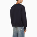 Ami Paris Night Blue Crewneck Selda con patch