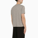 Ami Paris Ami de Coeur Gray T -shirt