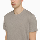 Ami Paris Ami de Coeur Gray T -shirt