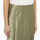 Vince Green Acetate Long Skirt