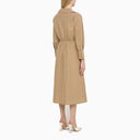 Vince Beige Cotton Chemisier - Balardi