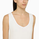 A.P.C. Long White Viscose Dress