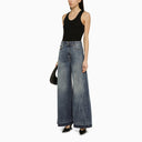 Wardrobe.Nyc Black Cotton Crew Neck Tank Top