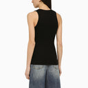 Wardrobe.Nyc Black Cotton Crew Neck Tank Top