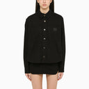 Wardrobe.Nyc Black Jacket In Denim - Balardi
