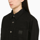 Wardrobe.Nyc Black Jacket In Denim - Balardi