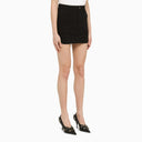 Wardrobe.Nyc Black Mini Skirt In Denim - Balardi