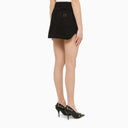 Wardrobe.Nyc Black Mini Skirt In Denim - Balardi