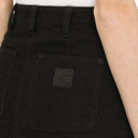 Wardrobe.Nyc Black Mini Skirt In Denim - Balardi