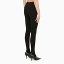 Wardrobe.Nyc Zip Details Black Leggings - Balardi