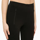Wardrobe.Nyc Zip Details Black Leggings - Balardi