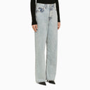 Guardaroba.nyc jeans fidanzato di denim blu