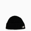 We11done Black Wool Knit Cap - Balardi