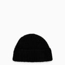 We11done Black Wool Knit Cap - Balardi