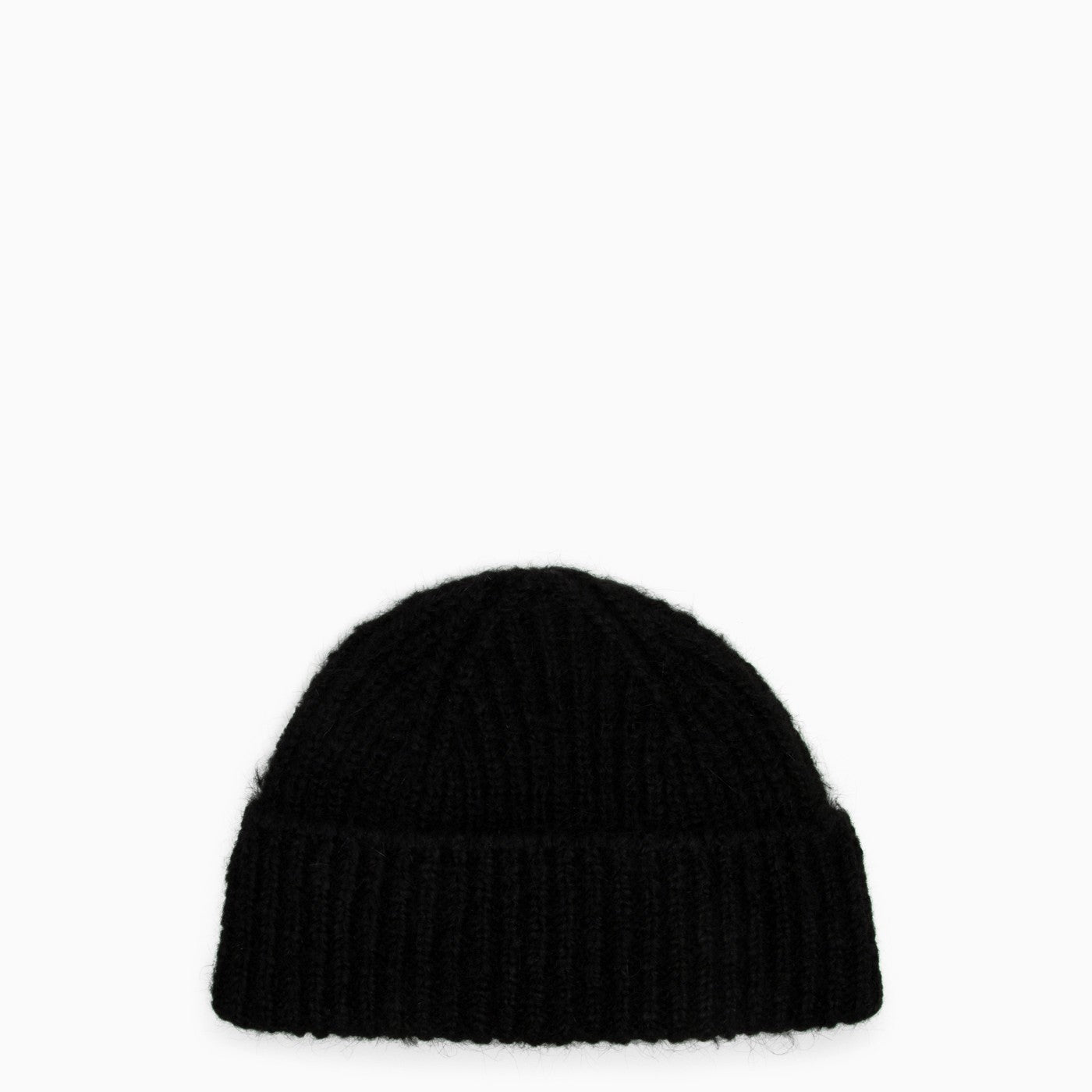 We11done Black Wool Knit Cap | Balardi