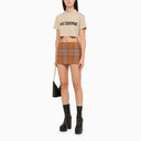 We11done Beige Cropped T Shirt - Balardi