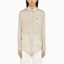 Jedwabna koszula Etro w paski