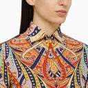 Etro Multicoloured Silk Shirt