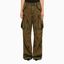 Jeans cargo di oliva o blu di oliva blu