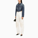 Darkpark White Dirty Effect Jeans