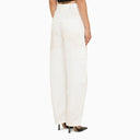 Darkpark White Dirty Effect Jeans