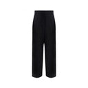 Salvatore Ferragamo Silk And Linen Pants