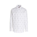 Camicia dettagliata ricamata dal logo Dior