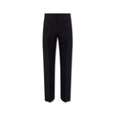 Salvatore Ferragamo Cotton And Silk Pants