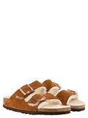 Birkenstock Arizona Suede Lamb Fur Slipper