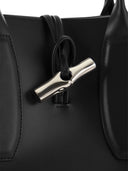 Longchamp Roseau Bag With Fabric Handle And Shoulder Strap