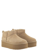 Ugg Ultra Mini Classic Boots With Plateau