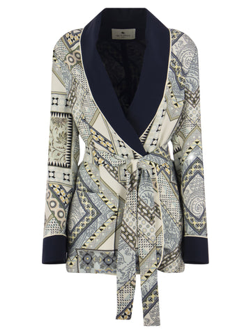 Etro Silk Dressing Gown Jacket