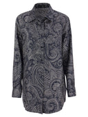Etro Silk Shirt With Paisley Print