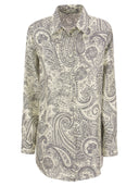 Etro Silk Shirt With Paisley Print