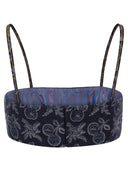 Etro Short Top In Patterned Fabric